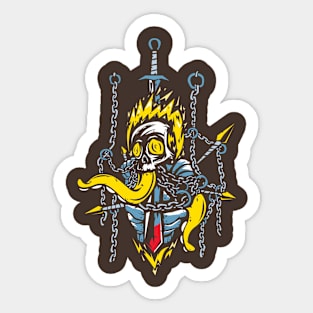 Cursed Knight Sticker